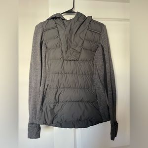 Lululemon Pullover / Puffer down hooded jacket